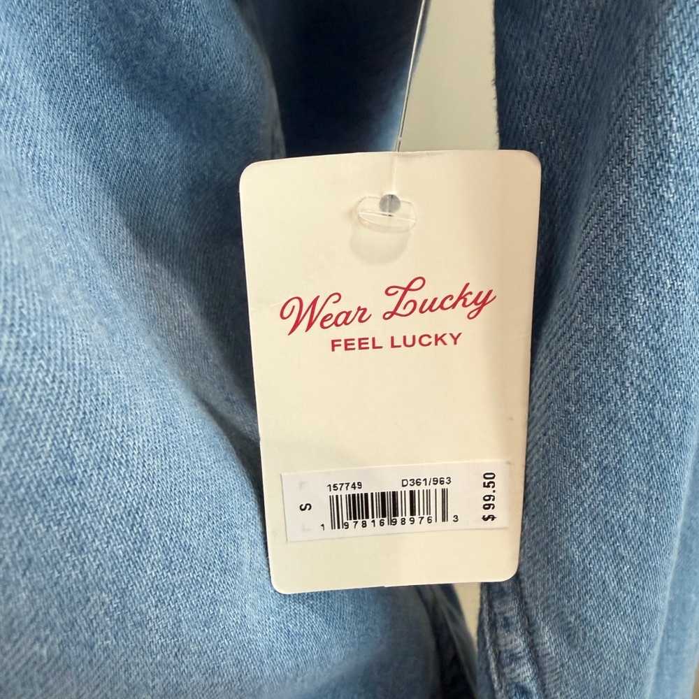 Lucky Brand Light Blue Denim Shirt - New With Tags - Picture 11 of 11
